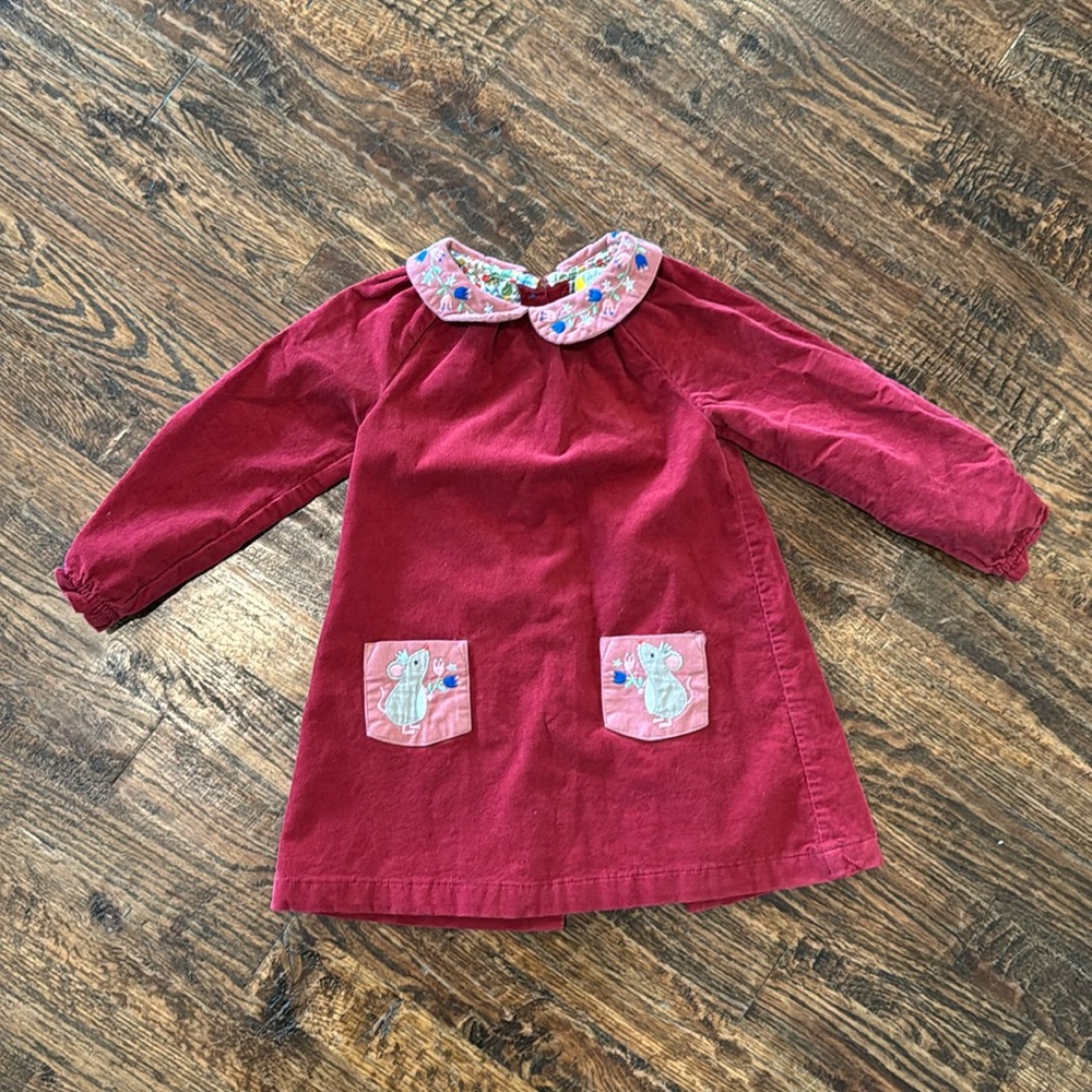 Baby Boden Corduroy Dress